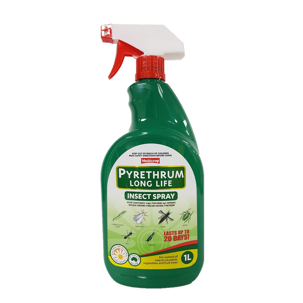 Multicrop Long Life Natural Pyrethrum Insect Spray 1L