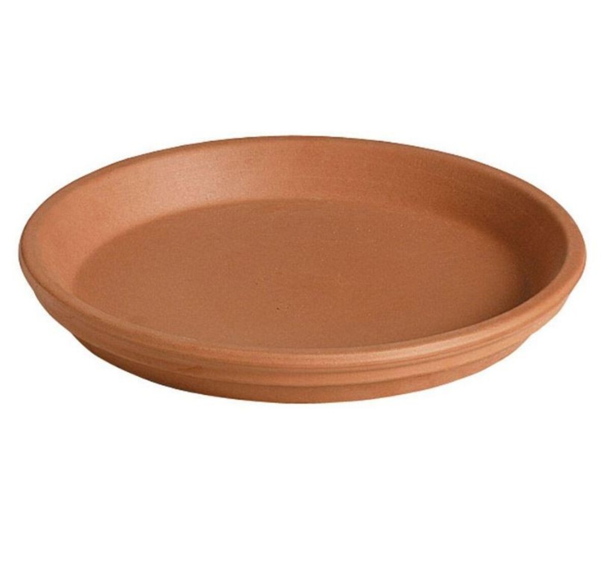 NC Plain Italian Terracotta Saucer - 21cm
