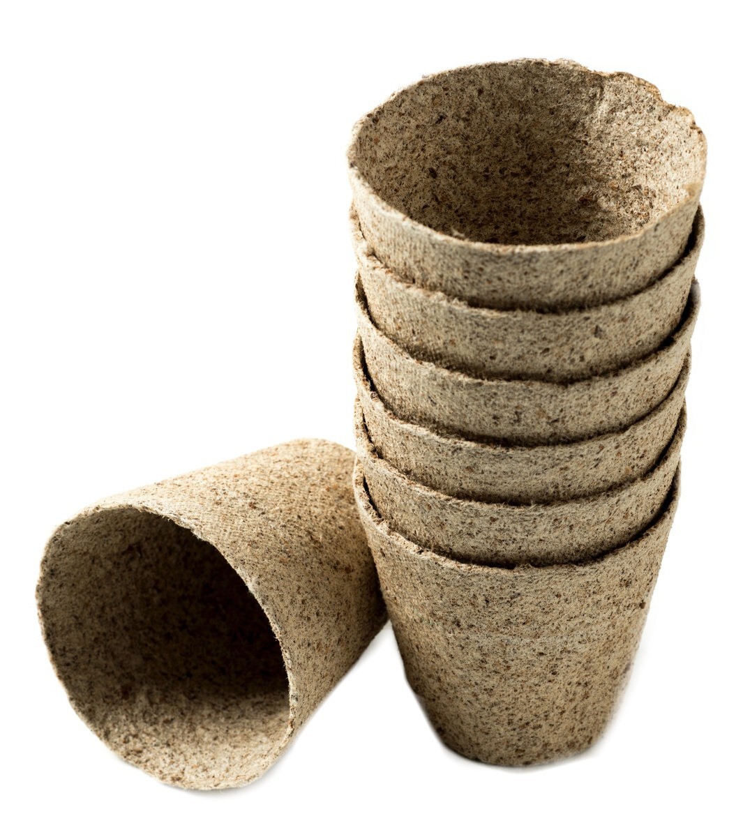 Jiffy 8cm Peat Pots (8 Pots)