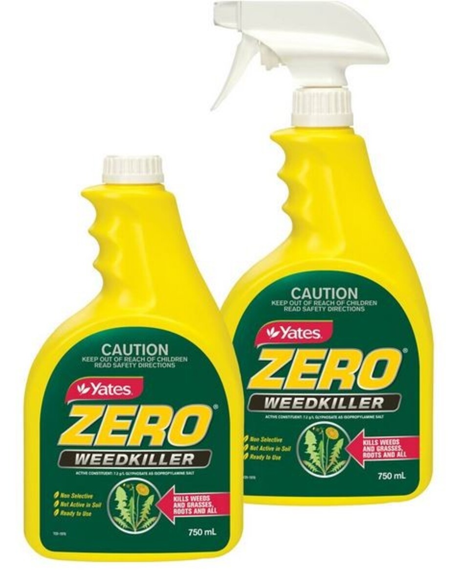 Yates Zero Weed Killer Twin Pack x2 750ml