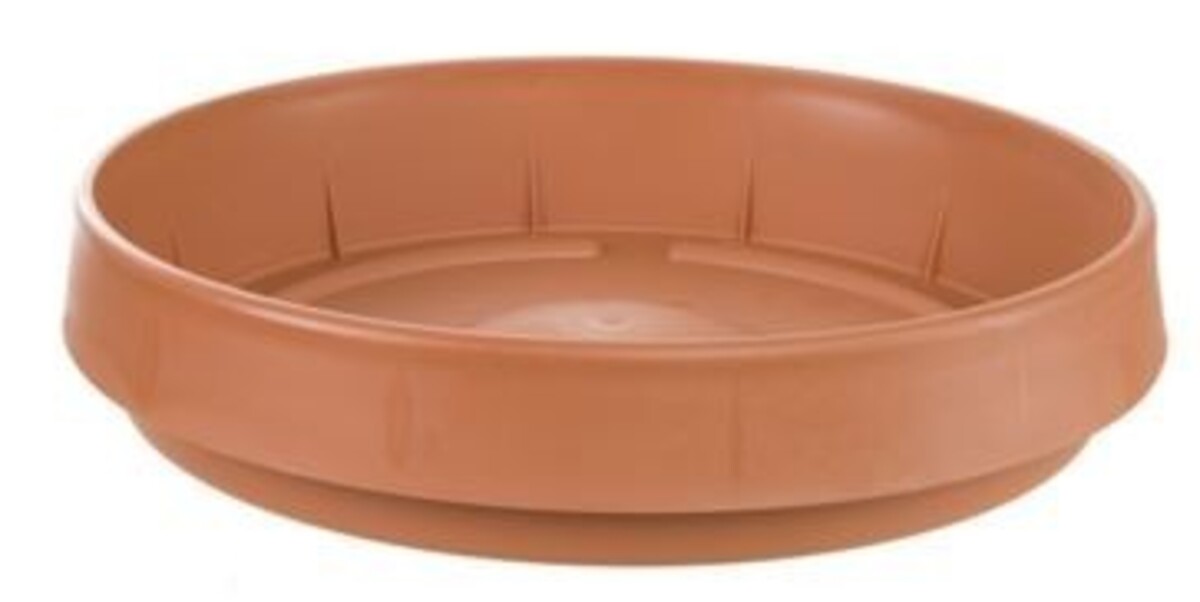 Yates Tuscan Round Saucer - Terracotta 300mm