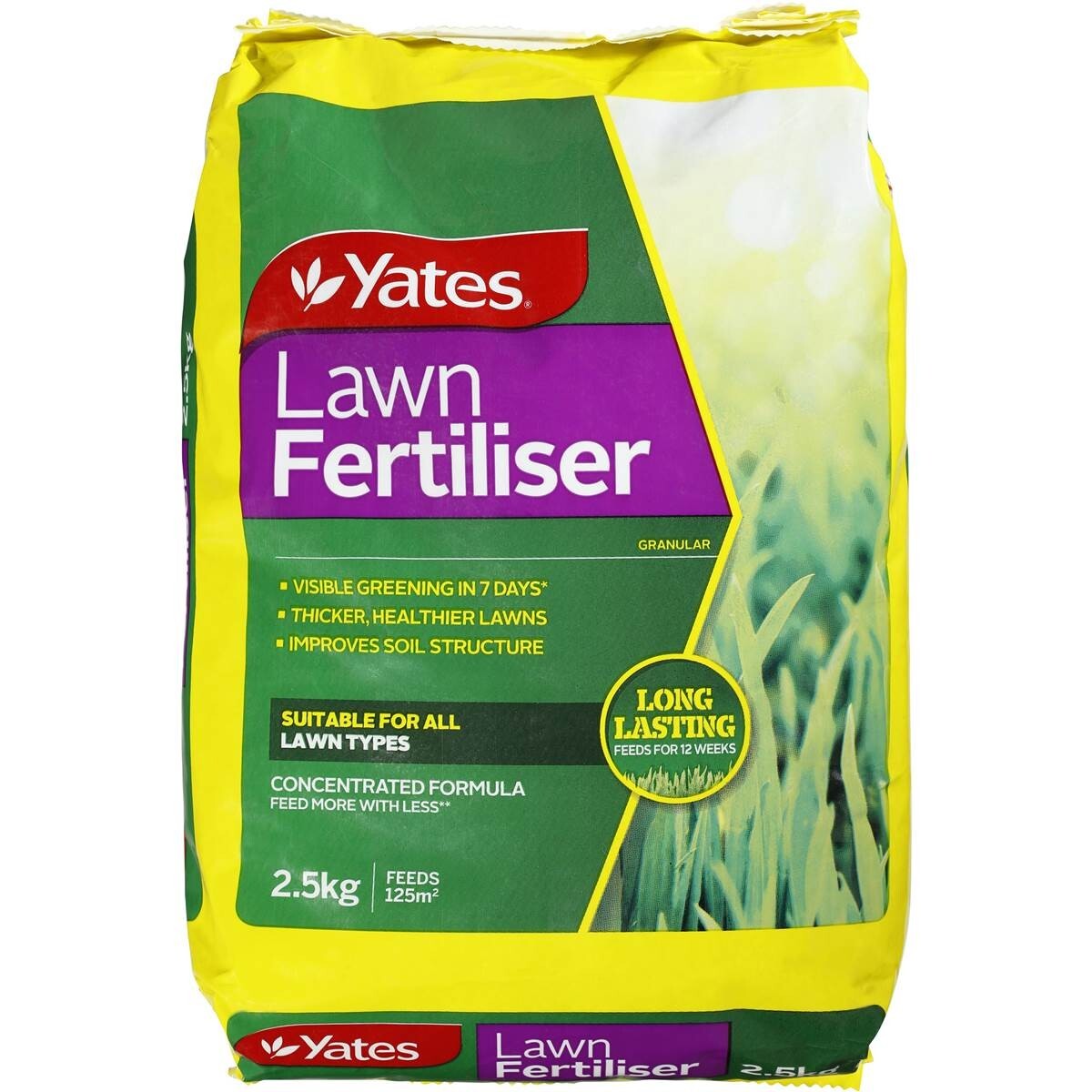 Yates - Slow Release Lawn Fertiliser 2.5kg