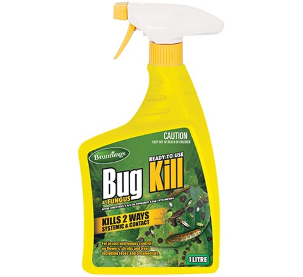 Brunnings Bug & Fungus Kill 1L RTU