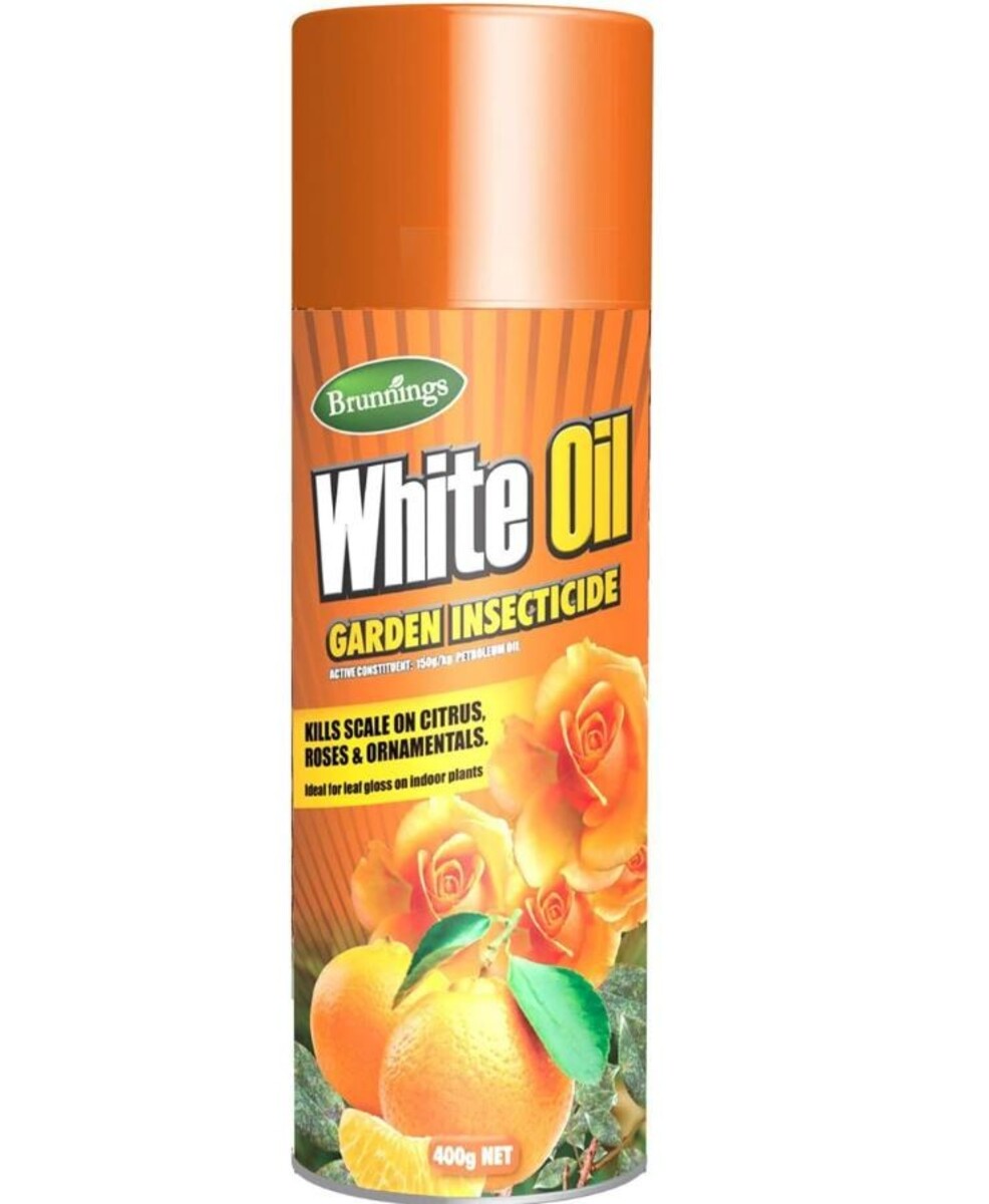 Brunnings White Oil Aerospray 400g