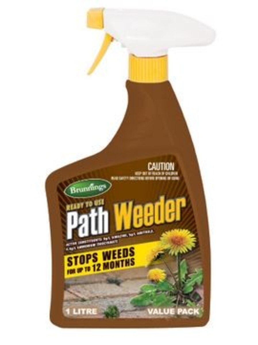 Brunnings Path Weeder Value Pack Concentrate 1L