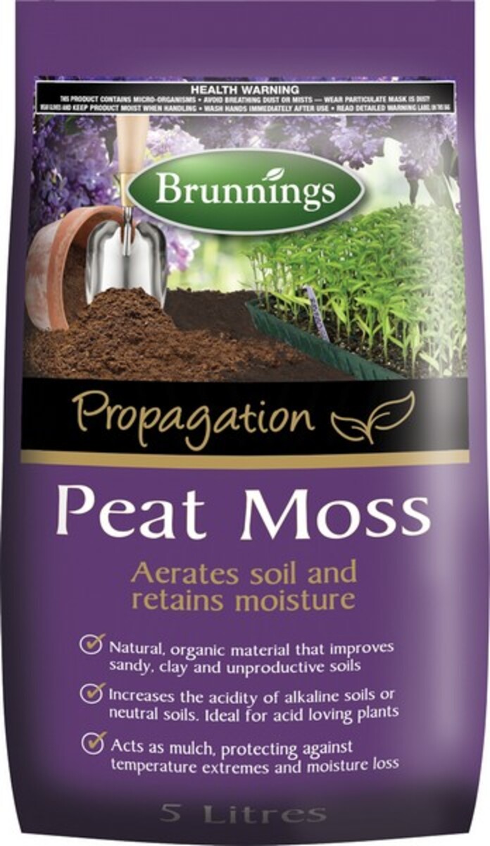Brunnings Peat Moss 5L