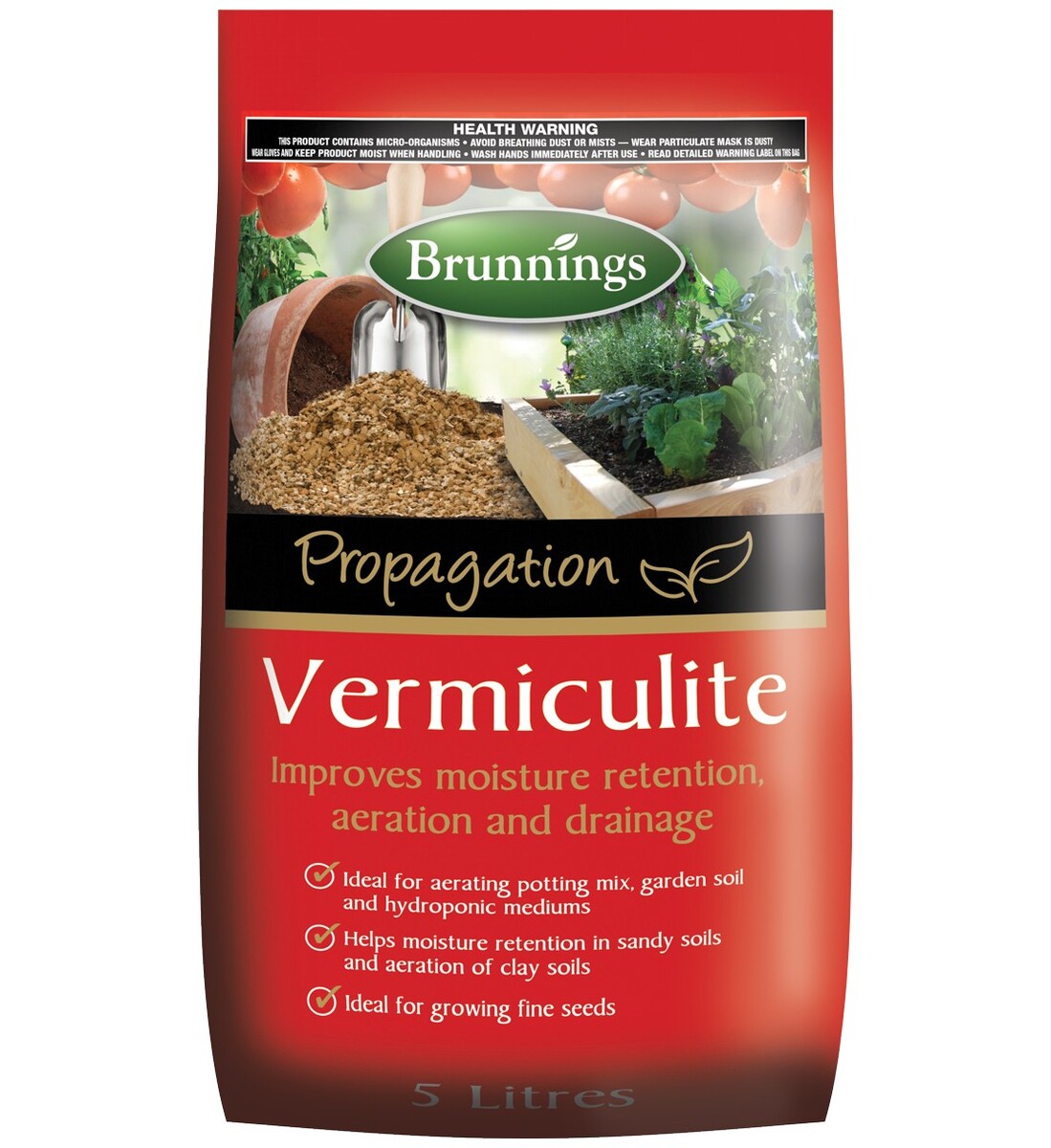 Brunnings Vermiculite 5L
