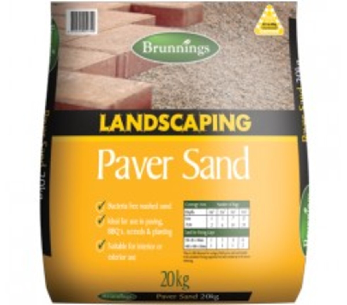 Brunnings Paver Sand 20kg