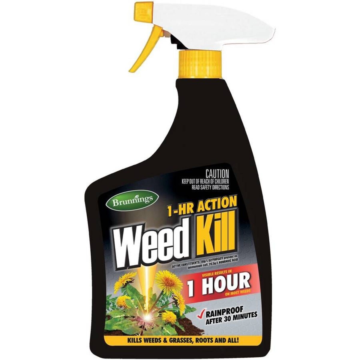 Brunnings Fast Action 1hr - Weed Kill 1L