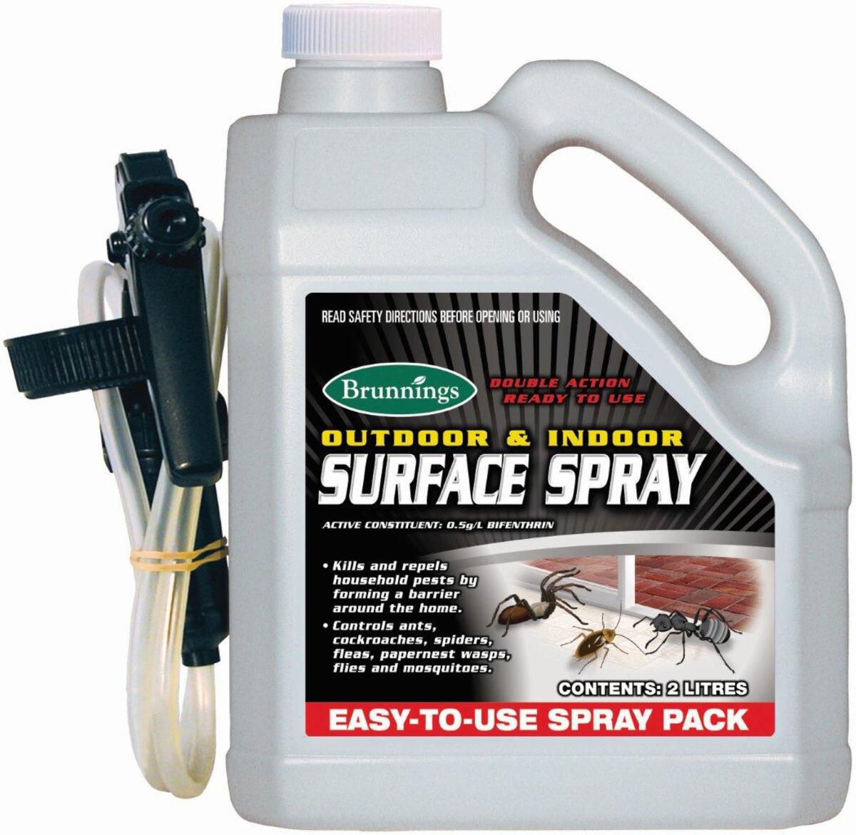 Brunnings Outdoor & Indoor Surface Spray 2L