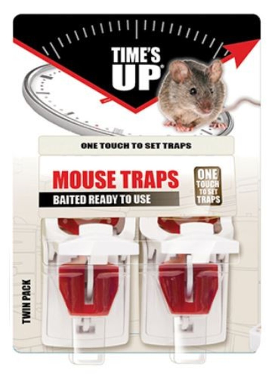 The Big Cheese - Heavy Duty Baited Mouse Trap - 2 Pack