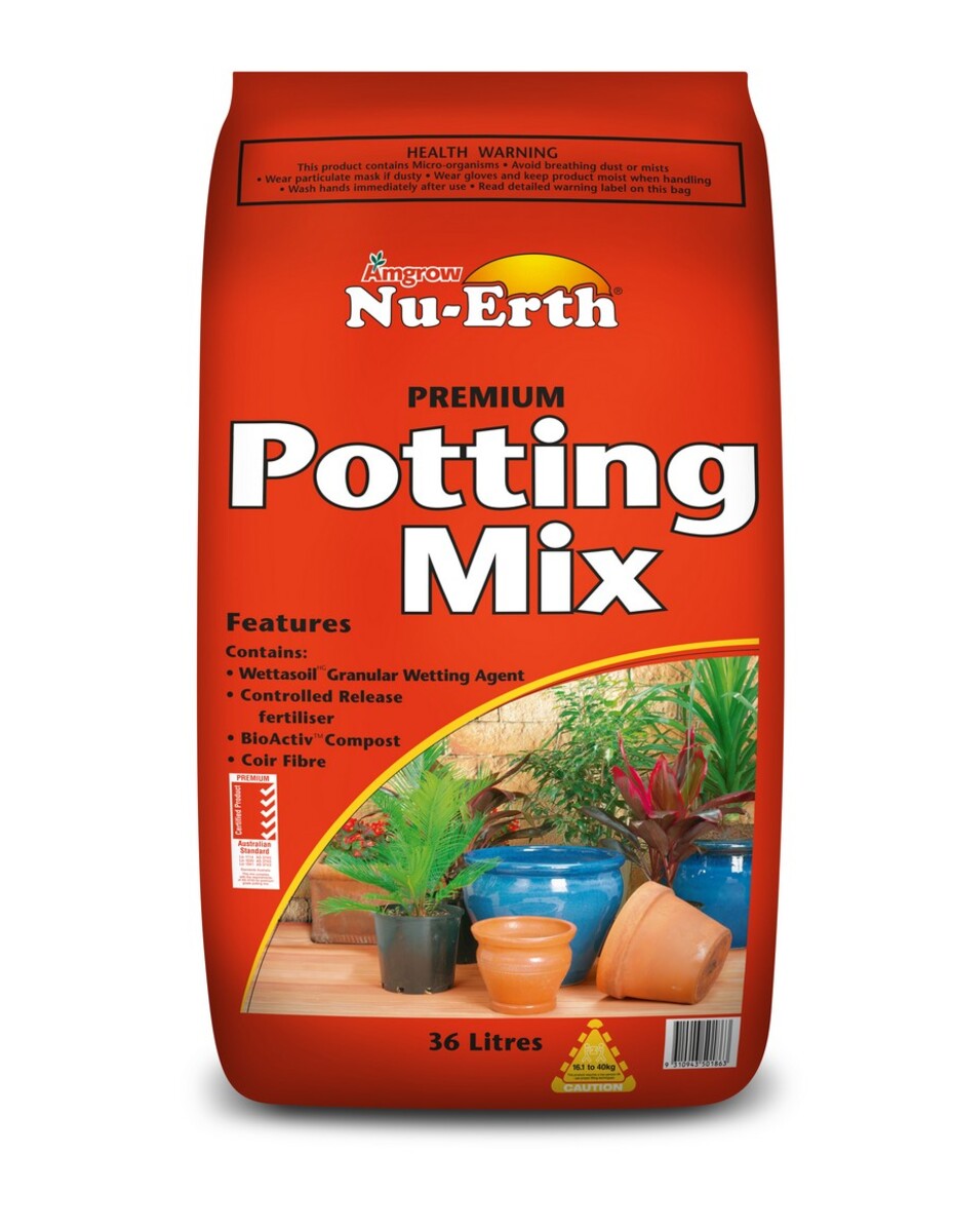 Amgrow Nu Erth Premium Potting Mix 36L