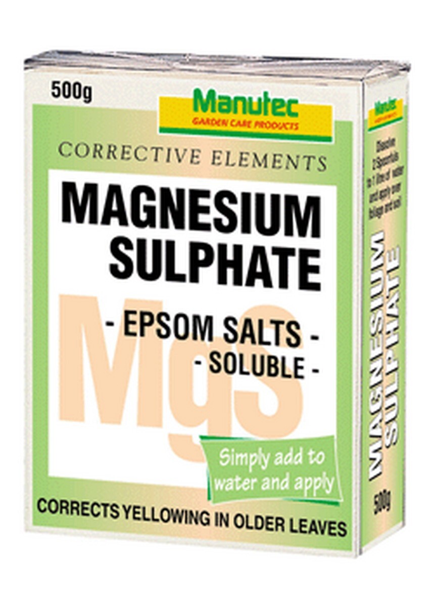 Manutec Magnesium Sulphate Soluble 500gm