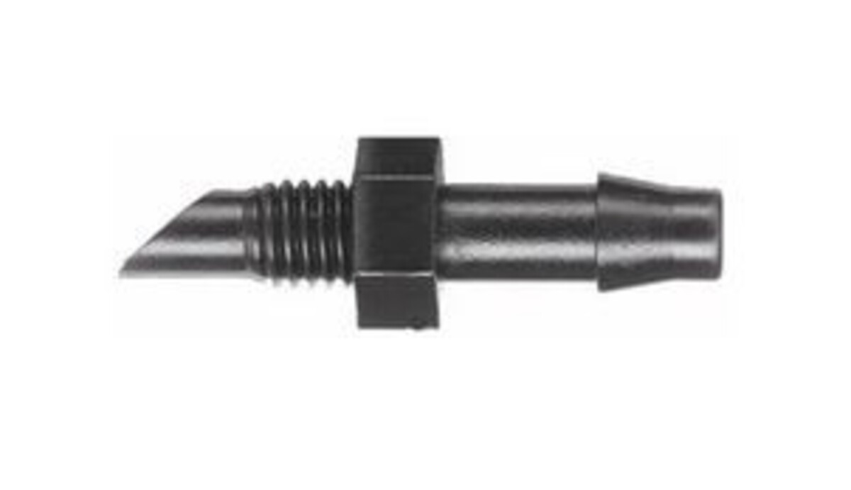 HR 4mm Joiner Barb with 1 Threaded End