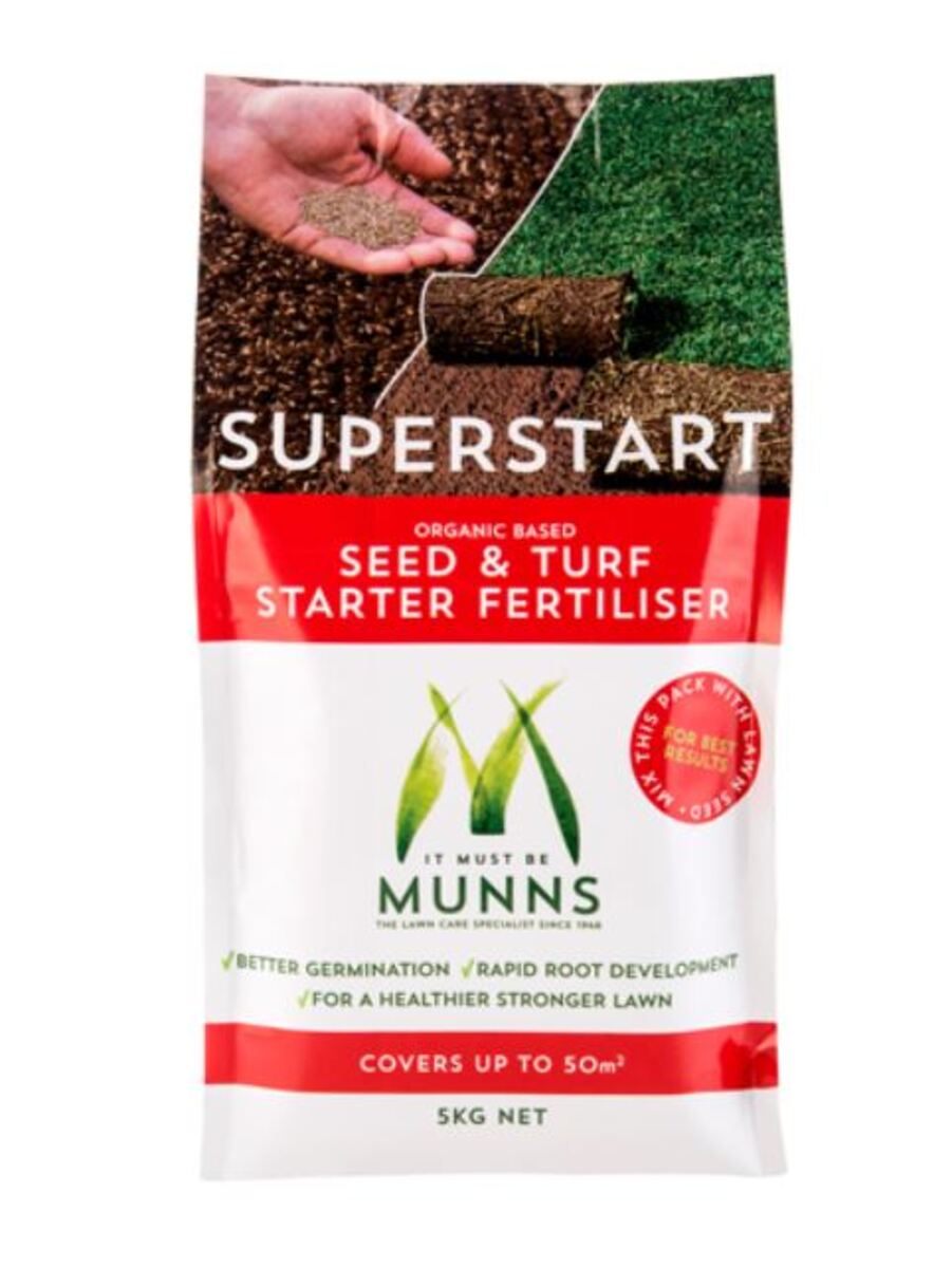 Munns Superstart - Seed and Turf Starter Fertiliser 10kg