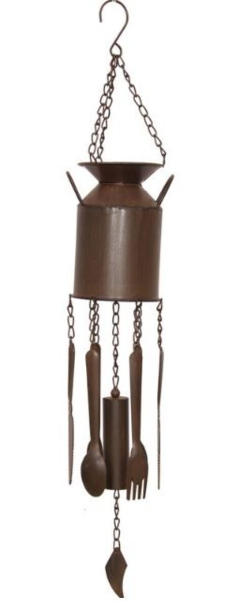 Wind Chime - Cast Iron Milk Can