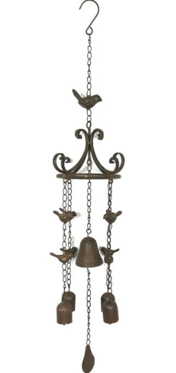 Wind Chime - Cast Iron Bird