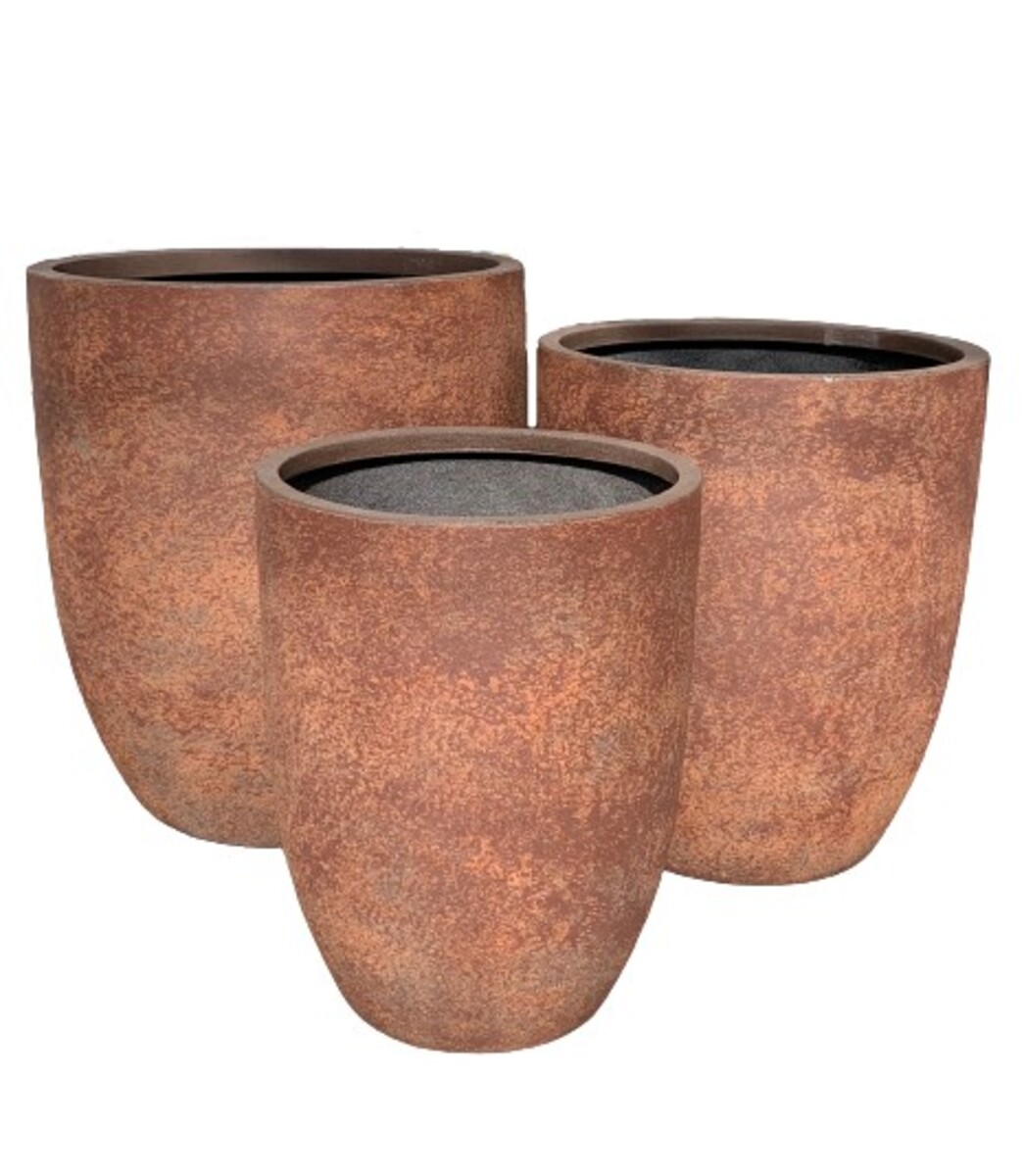 NC Chambers U Pot - Rust - Small