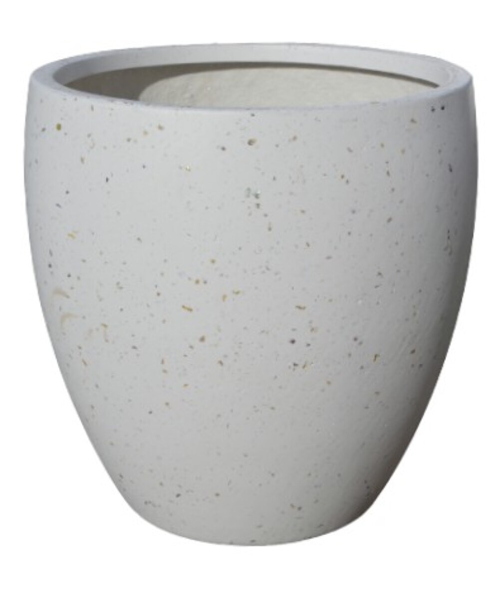 NC Montague Egg - Sea White Terrazzo - X Large