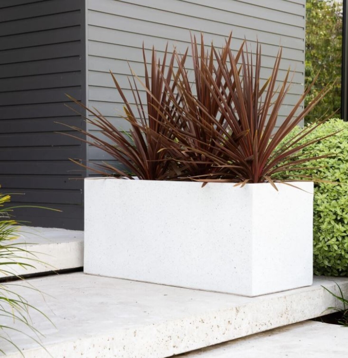 UL Asher Trough - White Terrazzo - Small