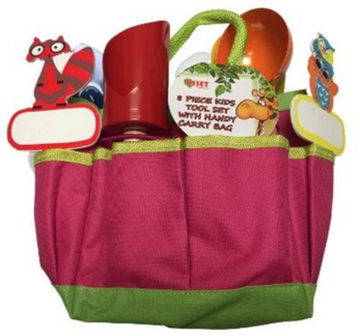 Ryset Kids Tool Kit - 8 Piece Set - Pink