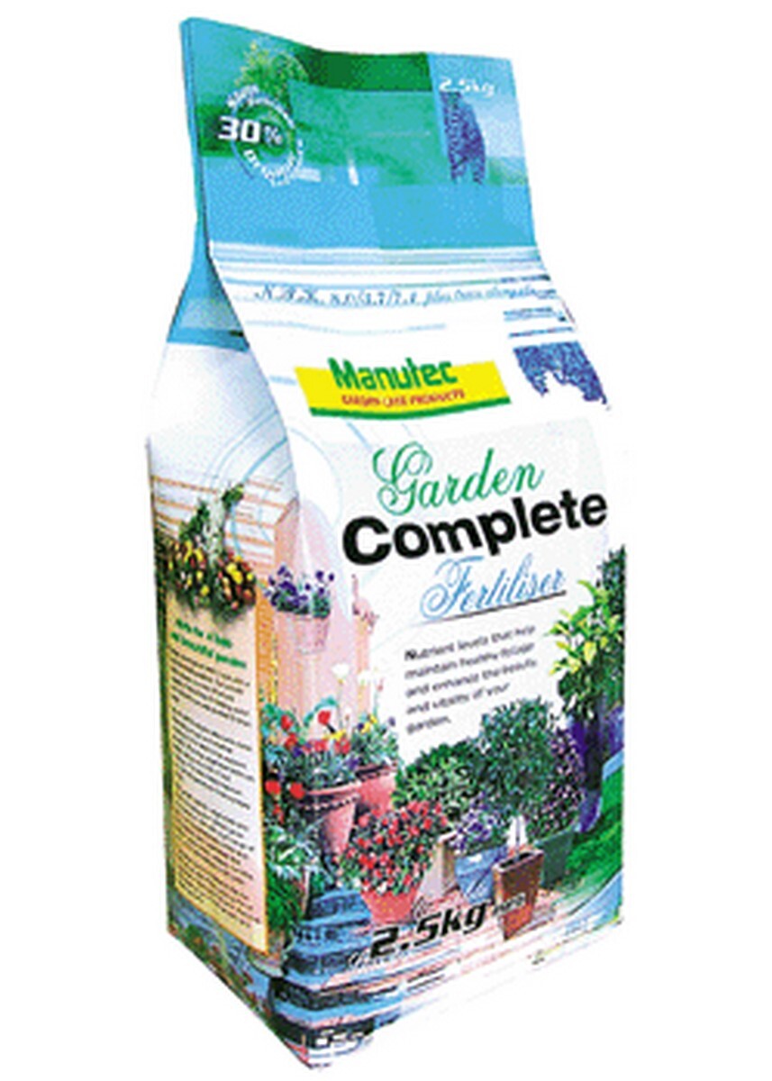 Manutec Garden Complete Fertiliser 2.5kg