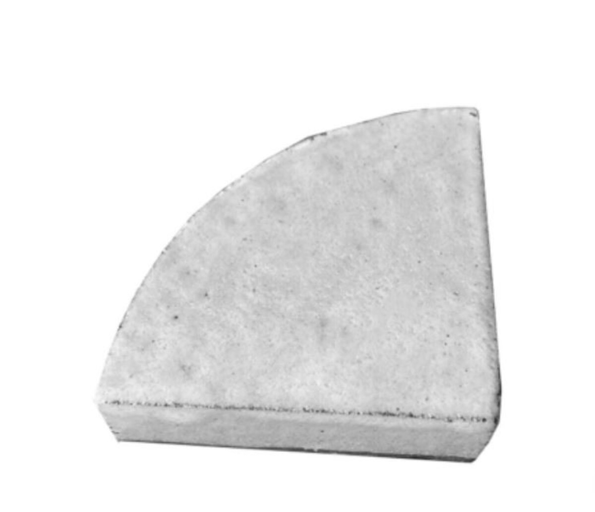 NC Pie Pot Feet - Glazed White - 7cm