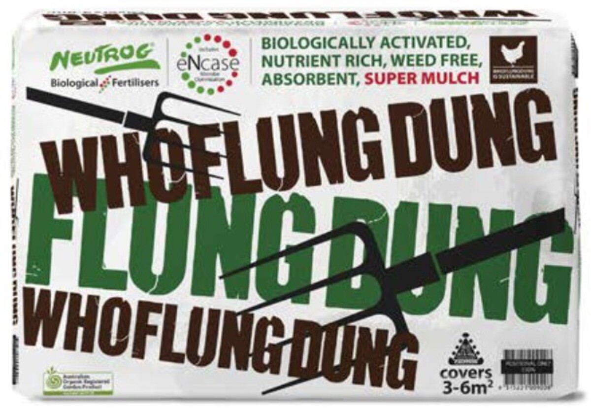 Neutrog Whoflungdung - 20kg Mulch Bale