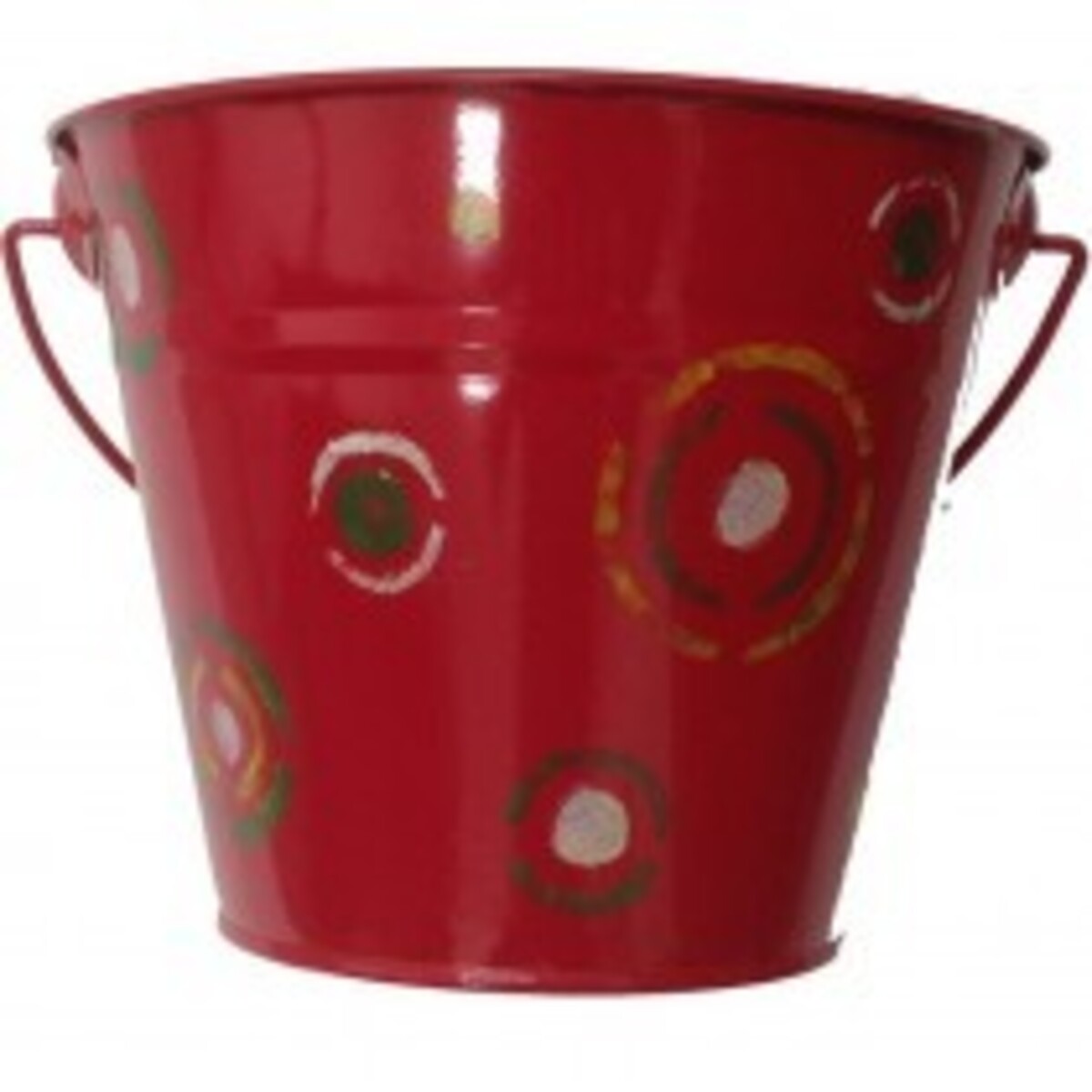 Ryset Kids Metal Bucket - Red