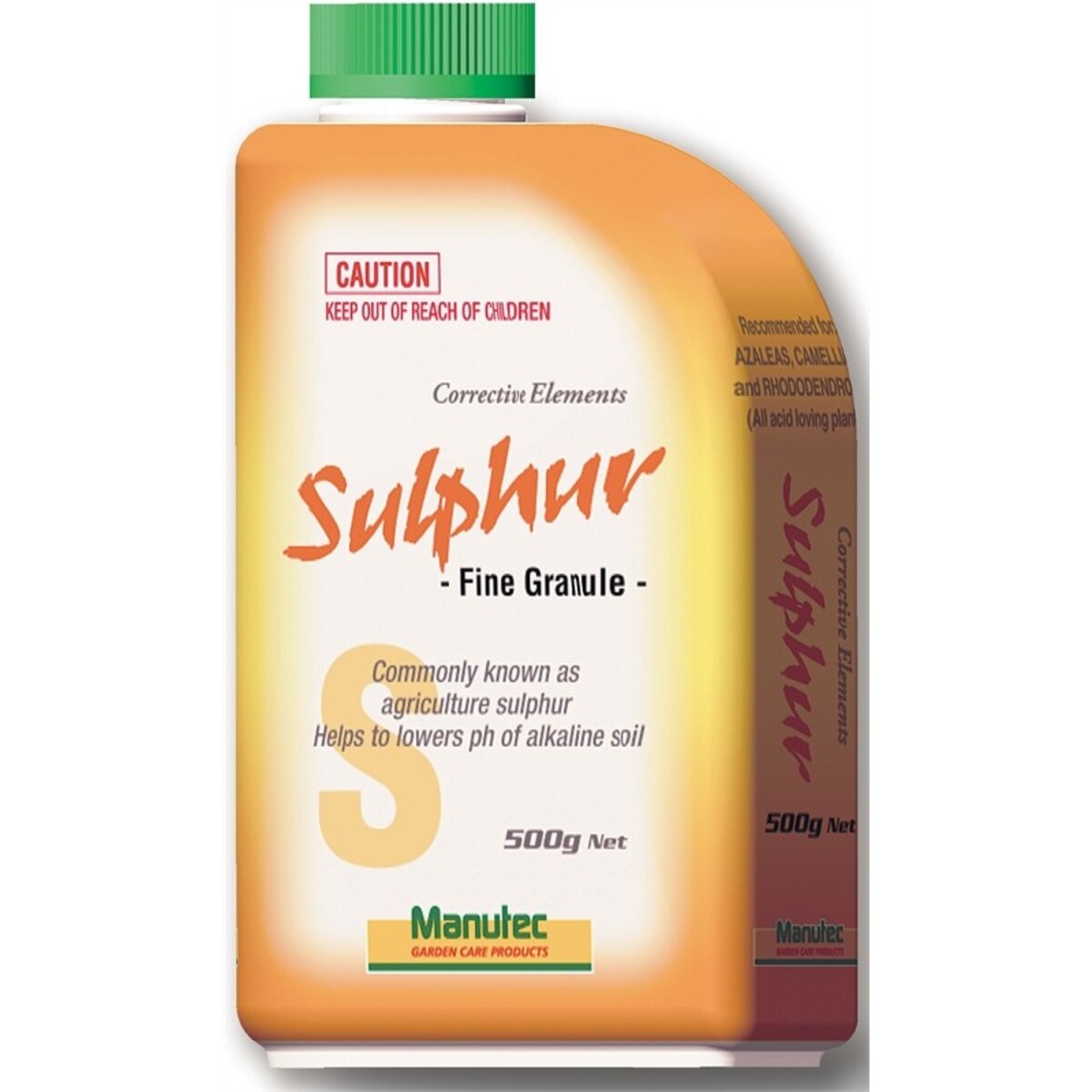 Manutec Sulphur - For Lowering Soil pH 500g