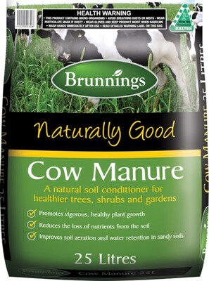 Brunnings Cow Manure 25L