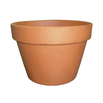 NC Italian Terracotta Squat Pot - 15cm