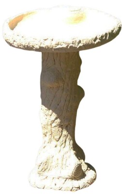 BM Bird Bath - Log Design