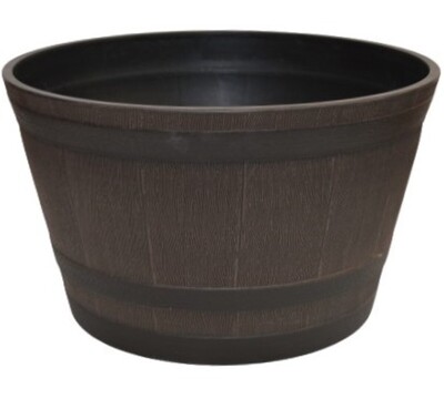 NC Resin Whiskey Barrel - Kentucky Walnut