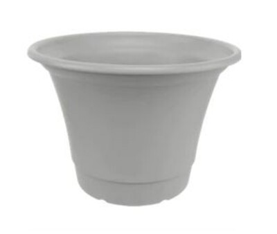 Yates Tuscan Round Pot - Timeless Grey 400mm