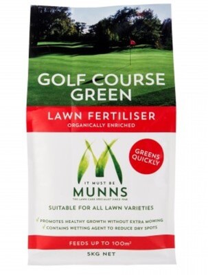 Munns Golf Course Green Lawn Fertilser 5kg