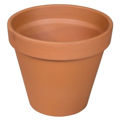 NC Plain Terracotta Garden Pot - 23cm