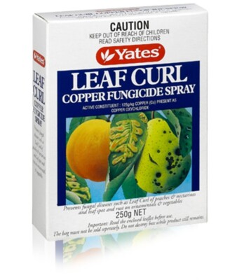 Yates Leaf Curl Copper Fungicide Spray 250g