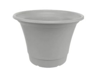 Yates Tuscan Round Pot - Timeless Grey 300mm