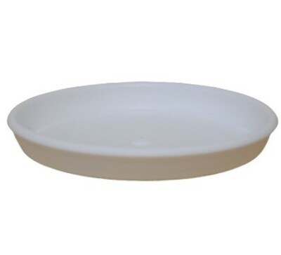 GCP Cottage Saucer - White - 200mm