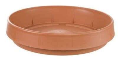Yates Tuscan Round Saucer - Terracotta 400mm