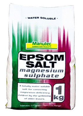 Manutec Epsom Salts Magnesium Sulphate 1kg