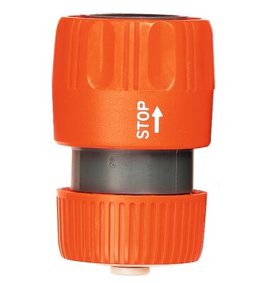 Pope 12mm Hose Connector with Stop Valve