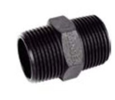 HR 20mm Threaded Hex Nipple