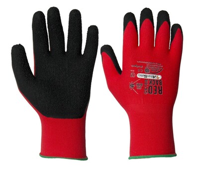 Red Back Gloves - Large