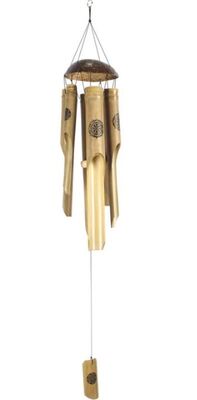 Wind Chime - Jumbo Bamboo with Mandala
