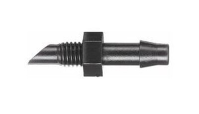 HR 4mm Joiner Barb with 1 Threaded End