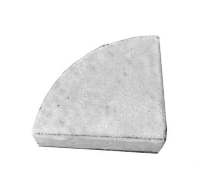 NC Pie Pot Feet - Glazed White - 7cm