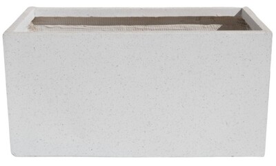 UL Asher Trough - White Terrazzo - Medium