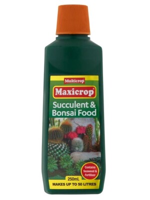 Maxicrop Succulent & Bonsai Food - 250ml Concentrate